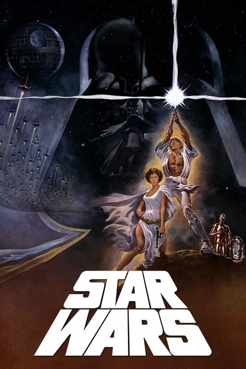 Affiche de Star Wars : Episode IV - Un nouvel espoir (La Guerre des étoiles)