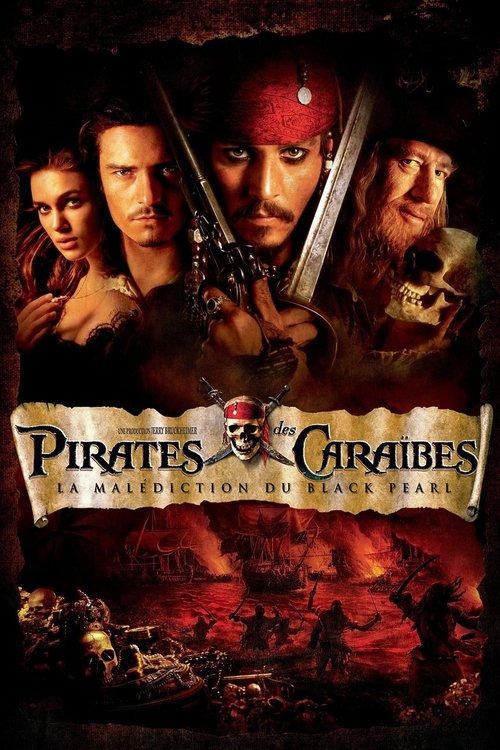 Affiche de Pirates des Caraïbes : la Malédiction du Black Pearl